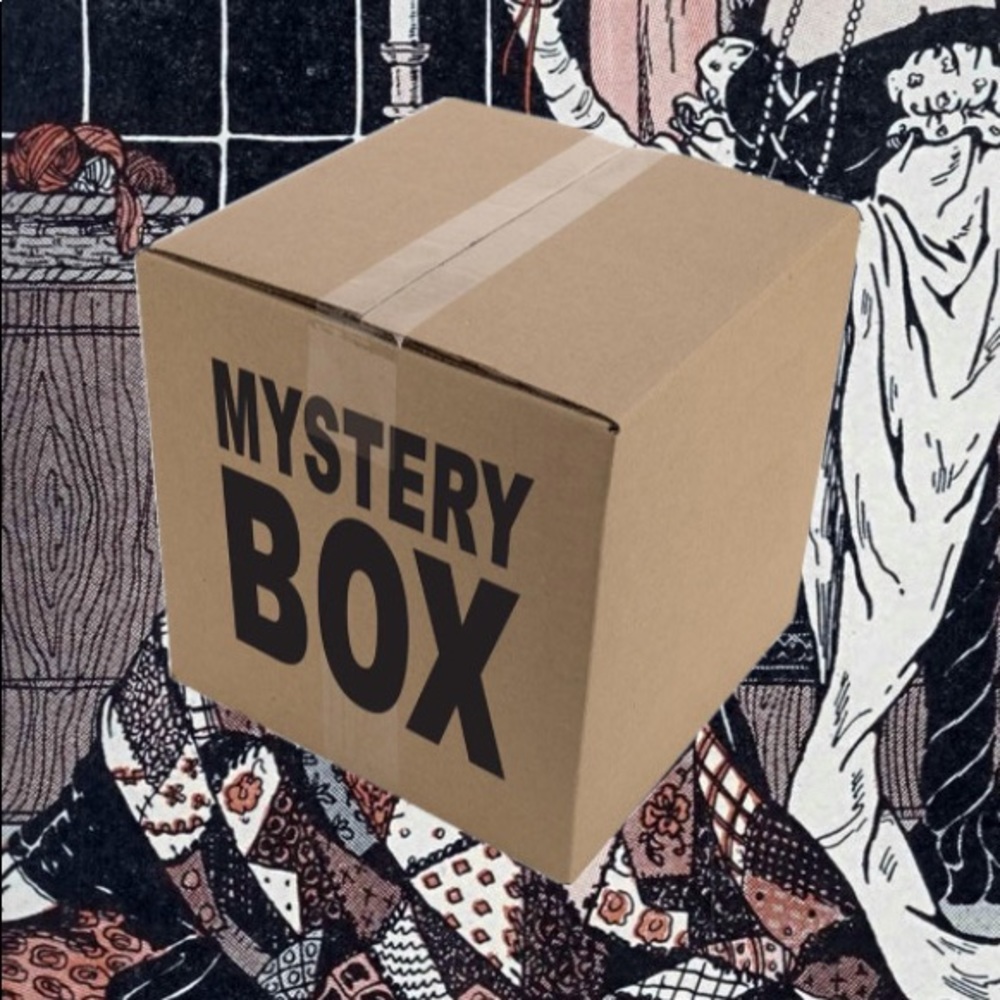 Vintage Sewing and Craft Supplies Mystery Box